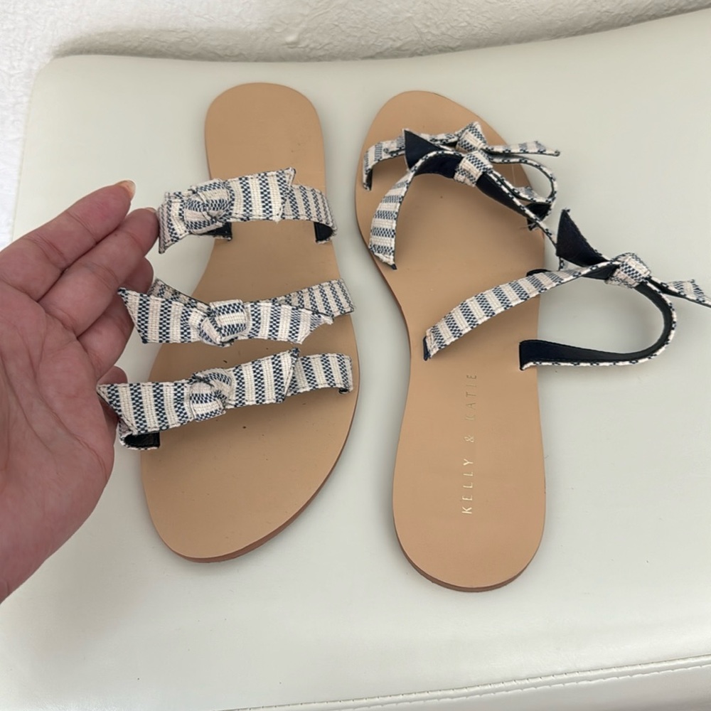 Kelly and Katie flat sandals